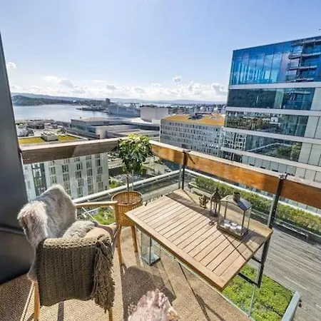 Modern 2bed Sea View @ Barcode * Oslo