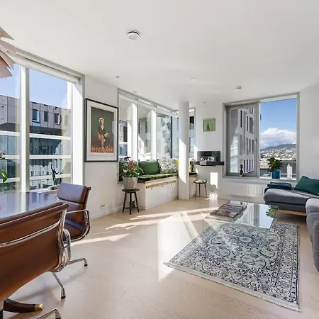 Modern 2bed Sea View @ Barcode * Oslo