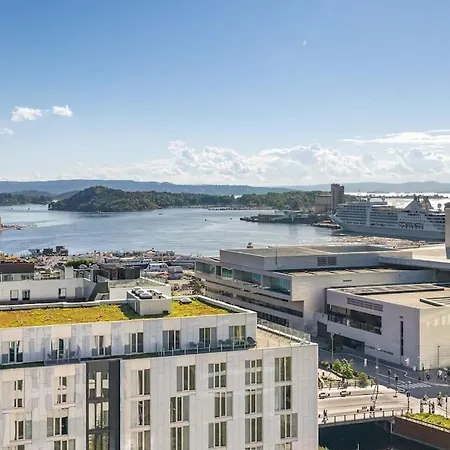 Appartamento Modern 2bed Sea View @ Barcode Oslo