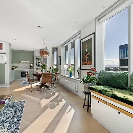 Apartment Modern 2bed Sea View @ Barcode Oslo