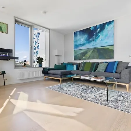 Modern 2bed Sea View @ Barcode Apartment Oslo