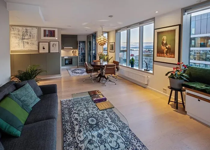 Lägenhet Modern 2bed Sea View @ Barcode *