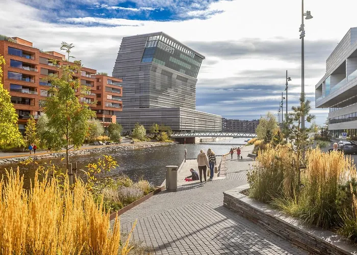 Modern 2bed Sea View @ Barcode Lägenhet Oslo